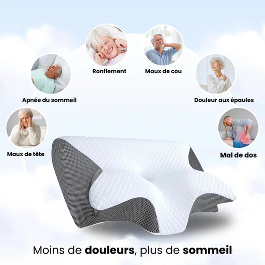 Oreiller médicale ergonomique